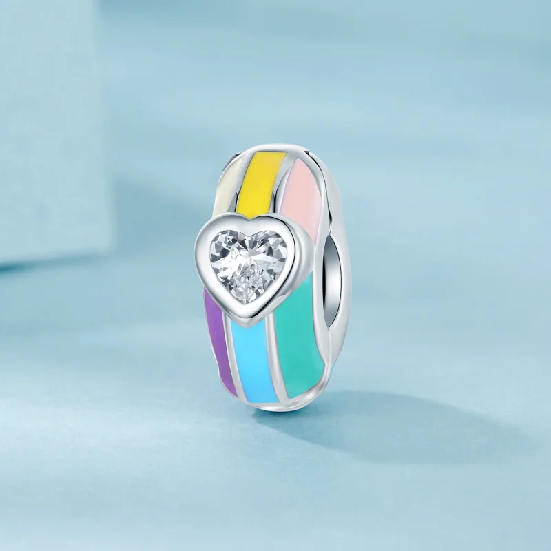 (Bild für) PANDORA Style Regenbogen-Positionsverschluss - SCC2782 - Ansicht 2