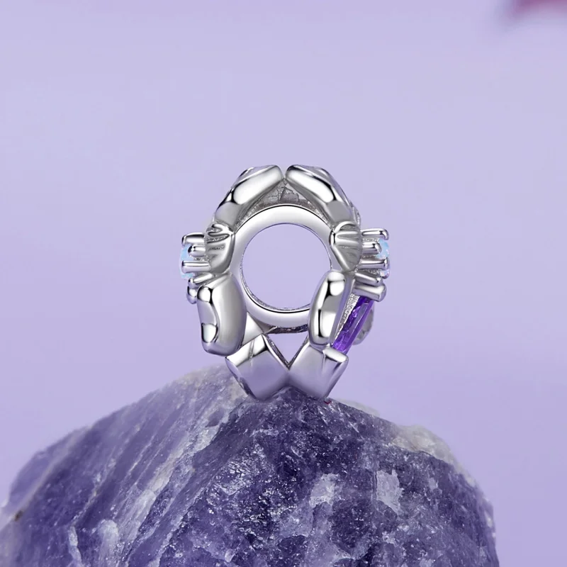 (Bild für) PANDORA Style Romantic Iris Charm - BSC1031 - Ansicht 3