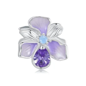 (Bild für) PANDORA Style Romantic Iris Charm - BSC1031