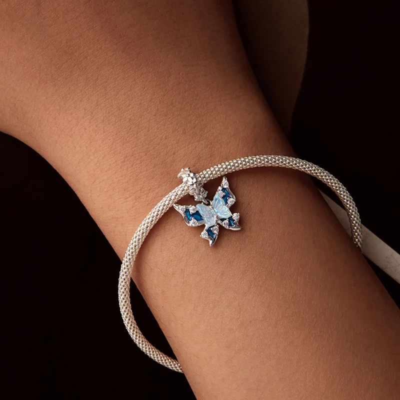 (Bild für) PANDORA Style Schmetterling Anhänger - BSC1025 - Ansicht 6