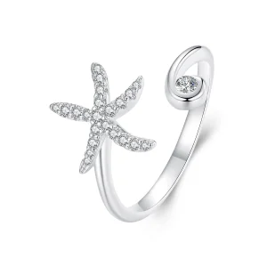 (Bild für) PANDORA Style Seestern Offener Ring - BSR560-E