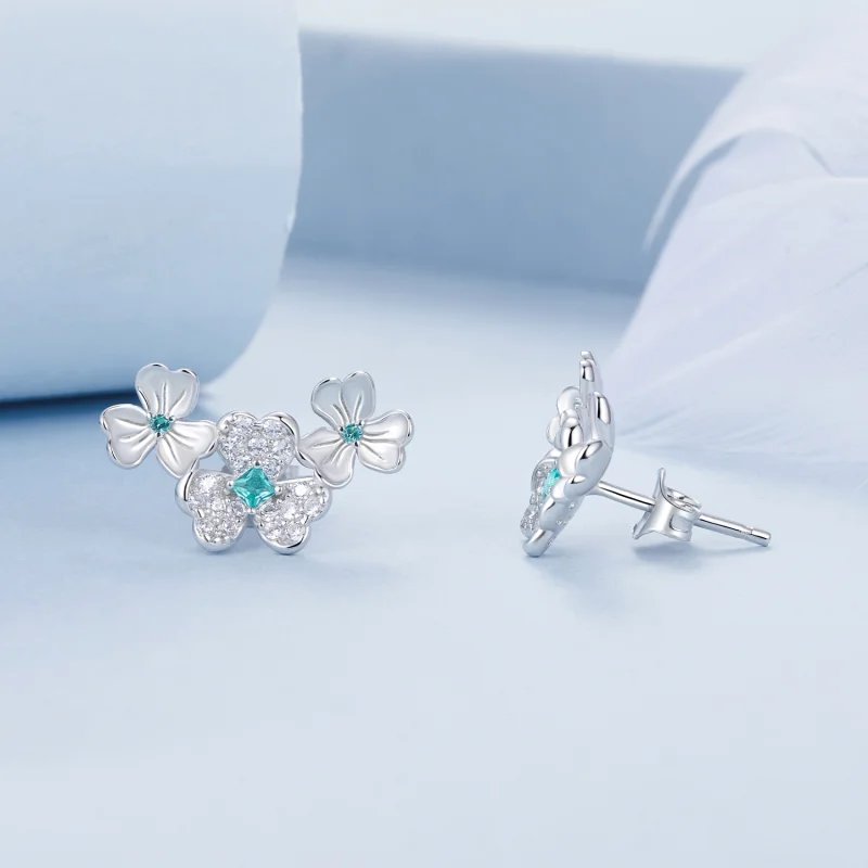 (Bild für) PANDORA Style Shamrock Ohrringe - BSE1026 - Ansicht 4