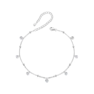(Bild für) PANDORA Style Smart and Glitzerndes Fußkettchen - SCT025