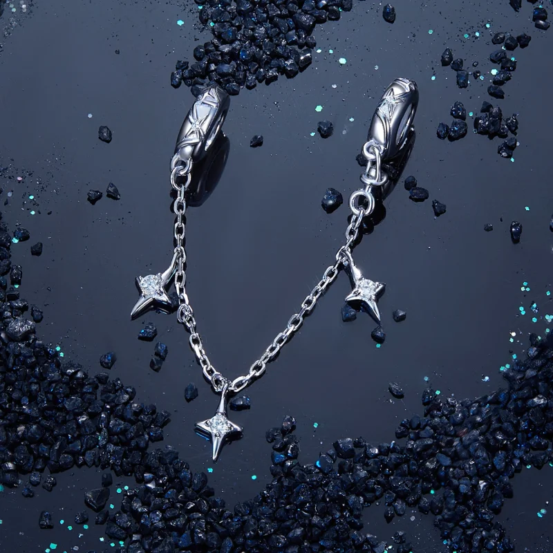 (Bild für) PANDORA Style Starburst Sicherheitskette - SCC2789 - Ansicht 3