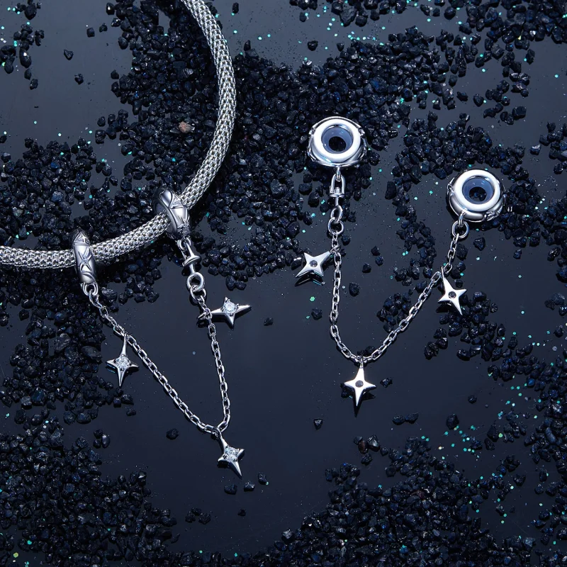 (Bild für) PANDORA Style Starburst Sicherheitskette - SCC2789 - Ansicht 4
