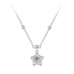 (Bild für) PANDORA Style Starlight 0,5 ct Halskette (mit einem Zertifikat) - MSN036