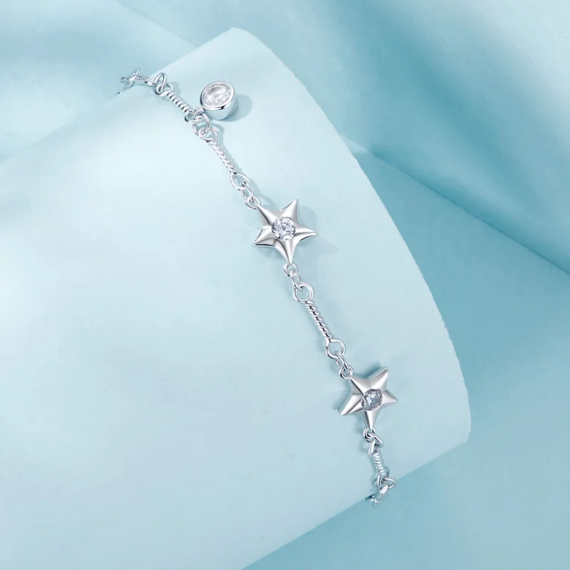 (Bild für) PANDORA Style Stern Armband - SCB278 - Ansicht 2