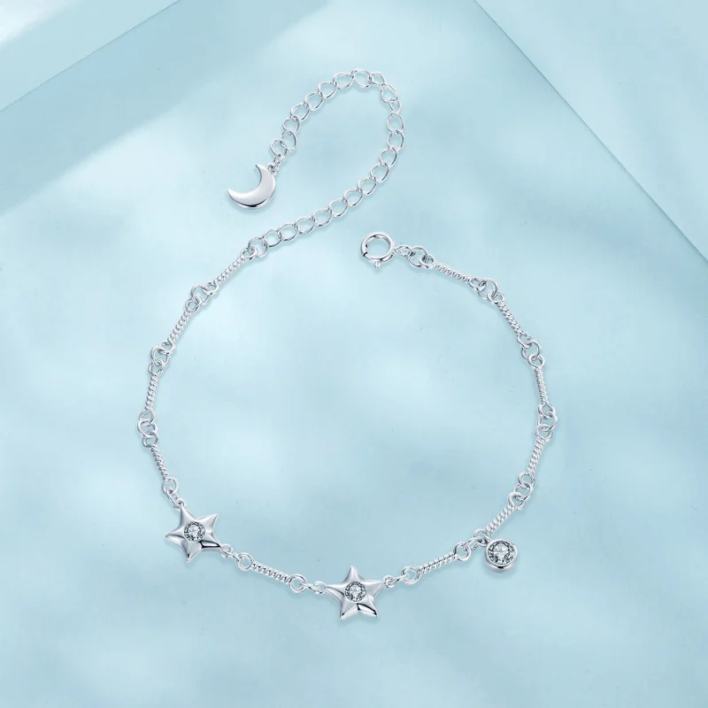 (Bild für) PANDORA Style Stern Armband - SCB278 - Ansicht 3