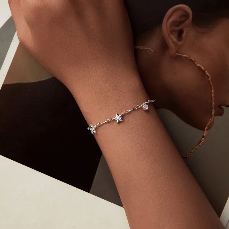 (Bild für) PANDORA Style Stern Armband - SCB278 - Ansicht 4