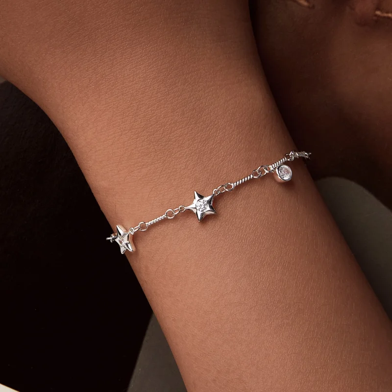 (Bild für) PANDORA Style Stern Armband - SCB278 - Ansicht 7