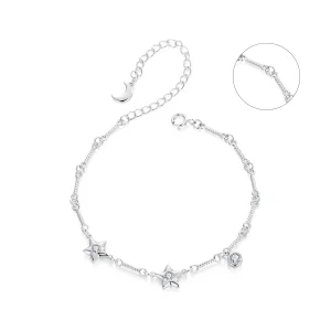 (Bild für) PANDORA Style Stern Armband - SCB278