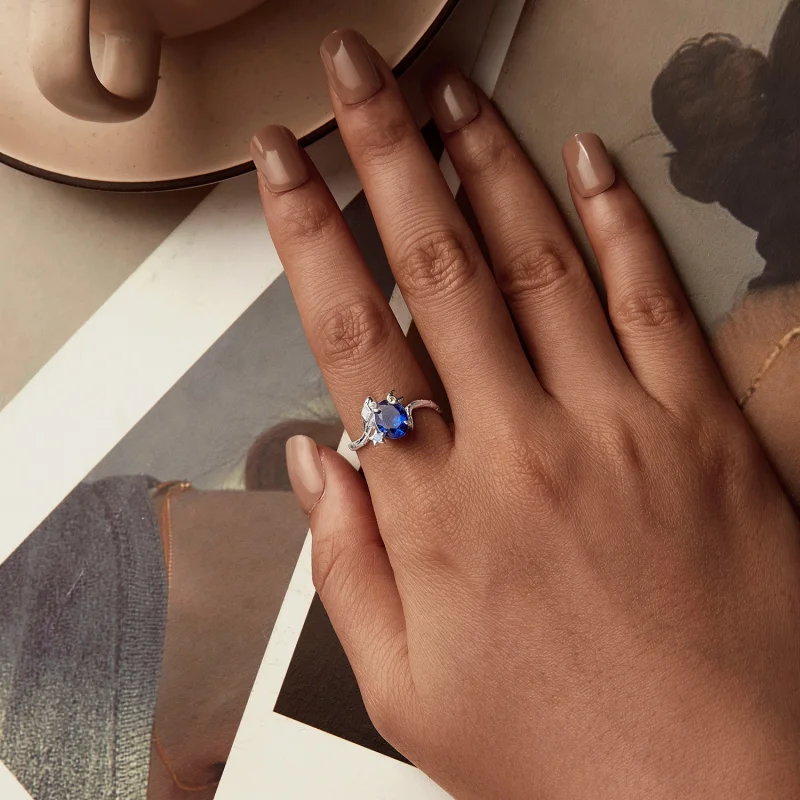 (Bild für) PANDORA Style Stern-Mond-Schlange Ring - BSR557 - Ansicht 4