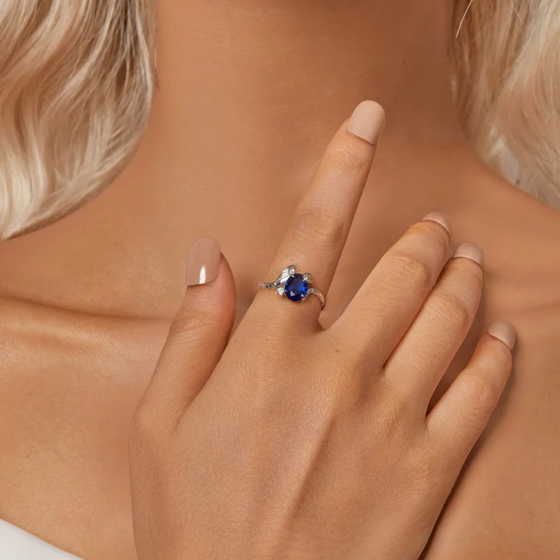 (Bild für) PANDORA Style Stern-Mond-Schlange Ring - BSR557 - Ansicht 6