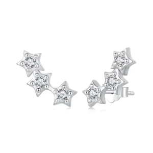 (Bild für) PANDORA Style Stern Ohrringe - SCE1740