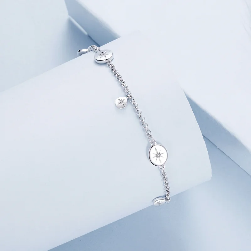 (Bild für) PANDORA Style Stern-Quaste Armband - BSB182 - Ansicht 2
