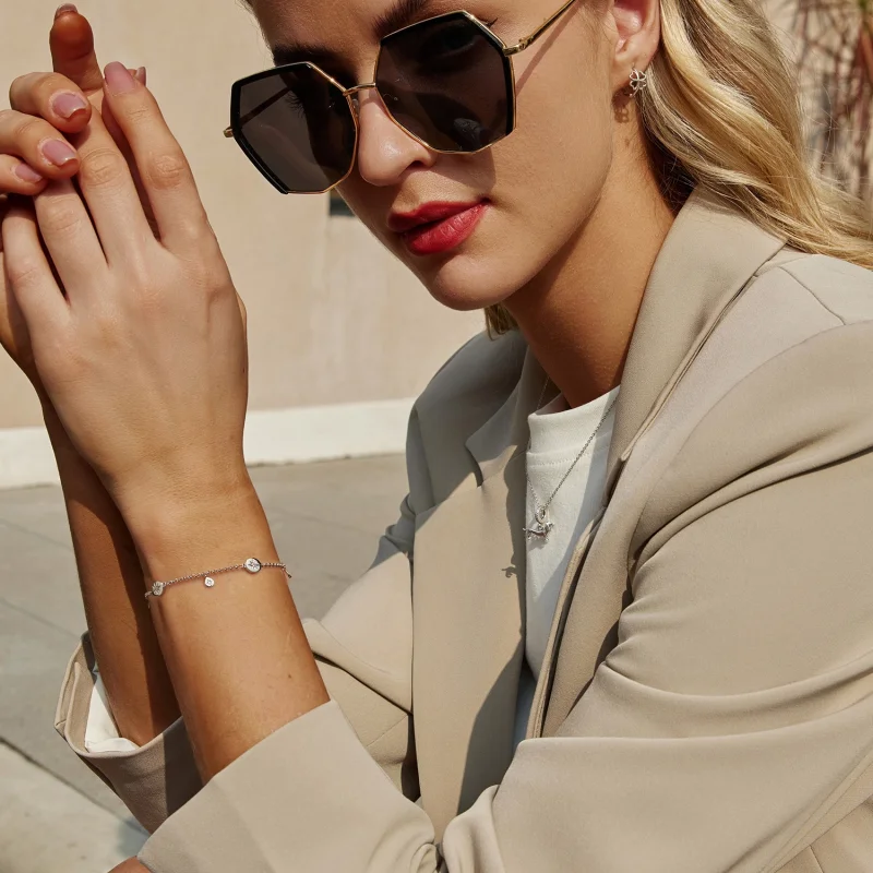 (Bild für) PANDORA Style Stern-Quaste Armband - BSB182 - Ansicht 7