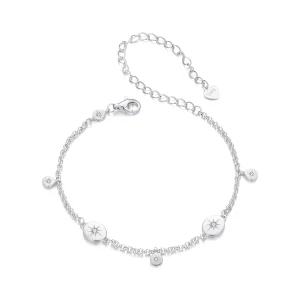 (Bild für) PANDORA Style Stern-Quaste Armband - BSB182