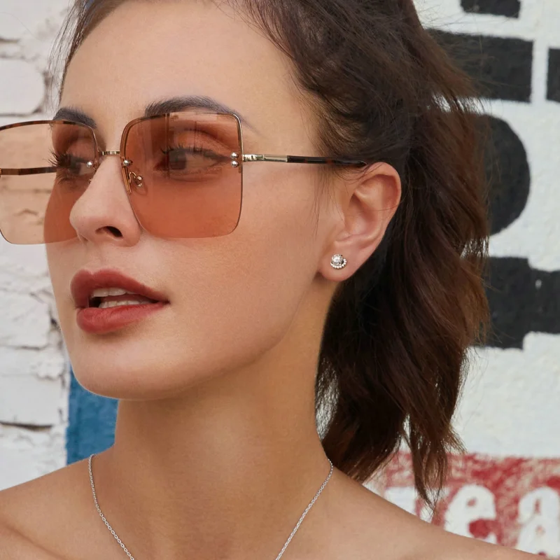 (Bild für) PANDORA Style Sternen-Moissanit 0,5 ct Ohrringe (zwei Zertifikate) - MSE054 - Ansicht 8