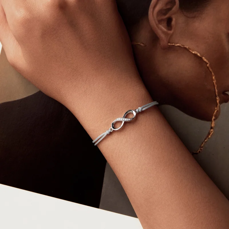 (Bild für) PANDORA Style Unendlichkeitssymbol Armband - SCB279 - Ansicht 4