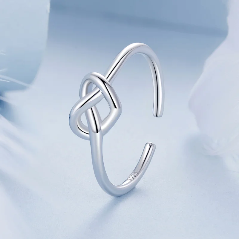 (Bild für) PANDORA Style Verwirrtes Herz Offener Ring - BSR565-E - Ansicht 2