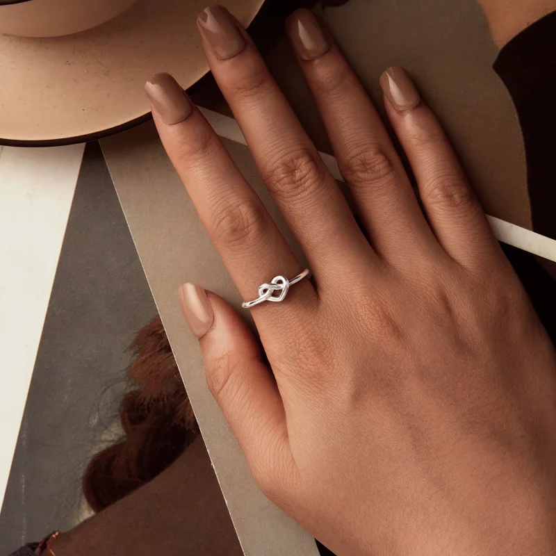 (Bild für) PANDORA Style Verwirrtes Herz Offener Ring - BSR565-E - Ansicht 4
