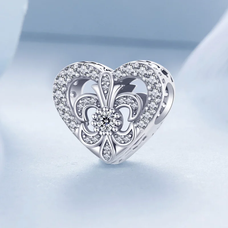 (Bild für) PANDORA Style Vintage Iris Anhänger - BSC1022 - Ansicht 2