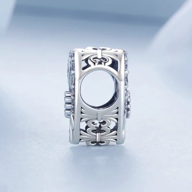 (Bild für) PANDORA Style Vintage Iris Anhänger - BSC1022 - Ansicht 3