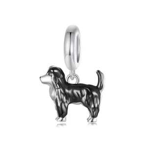 (Bild für) PANDORA Stil Border Collie Anhänger - SCC2836