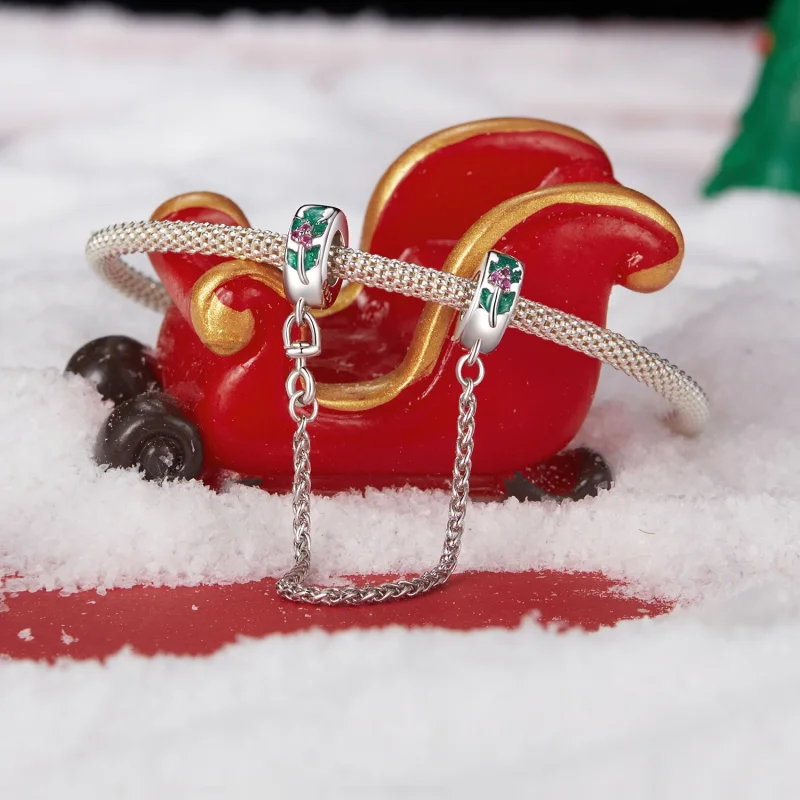 (Bild für) PANDORA Stil Christmastrauben Sicherheitskette - SCC2918 - Ansicht 2