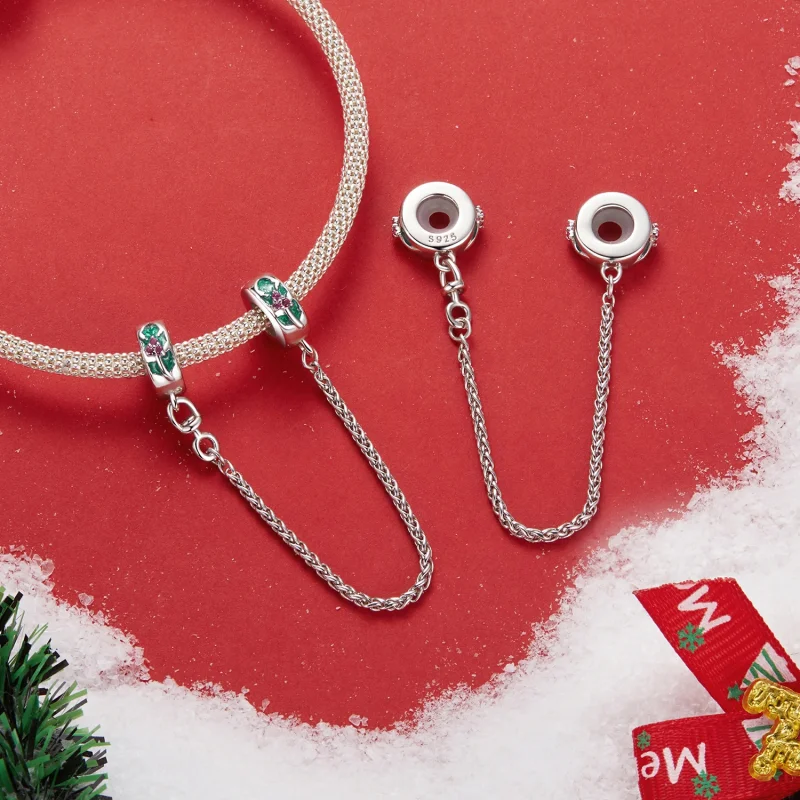 (Bild für) PANDORA Stil Christmastrauben Sicherheitskette - SCC2918 - Ansicht 3