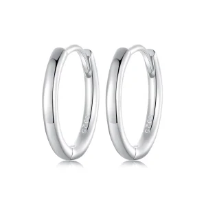 (Bild für) PANDORA Stil Einfache Sterlingsilber-Ohrringe - SCE1772-M