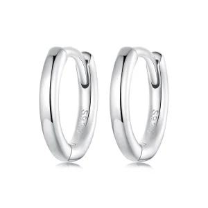 (Bild für) PANDORA Stil Einfache Sterlingsilber-Ohrringe - SCE1772-S