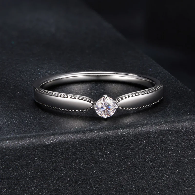 (Bild für) PANDORA Stil Exquisites funkelnder Ring (ein Zertifikat) - MSR062 - Ansicht 3