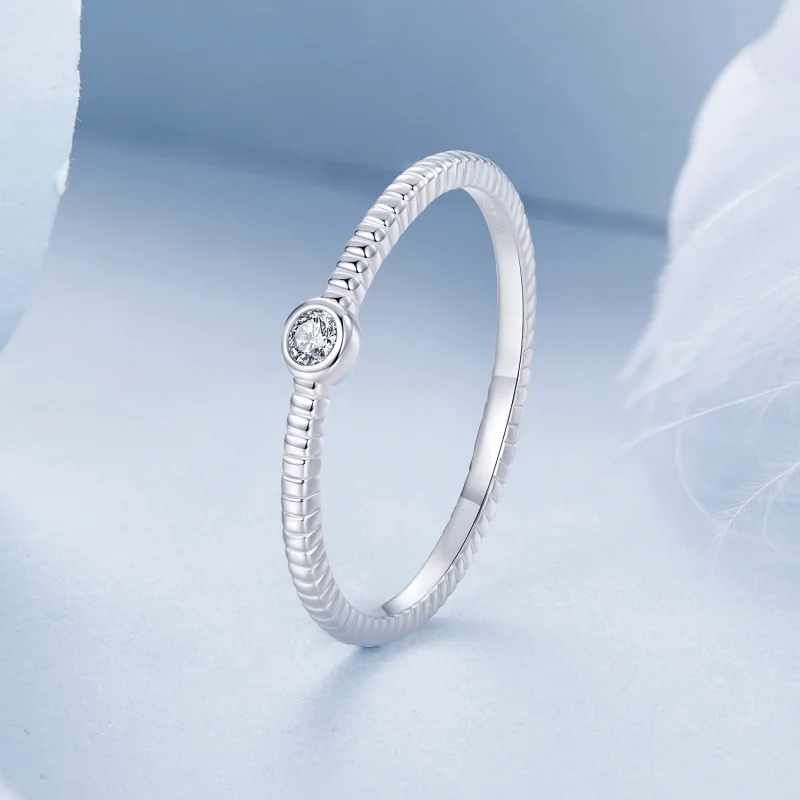 (Bild für) PANDORA Stil Exquisites kleiner Einzelfingering - BSR577 - Ansicht 2