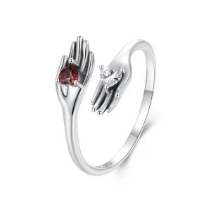 (Bild für) PANDORA Stil Liebe und Aufrichtigkeit Wächter Offener Ring - SCR1048-E