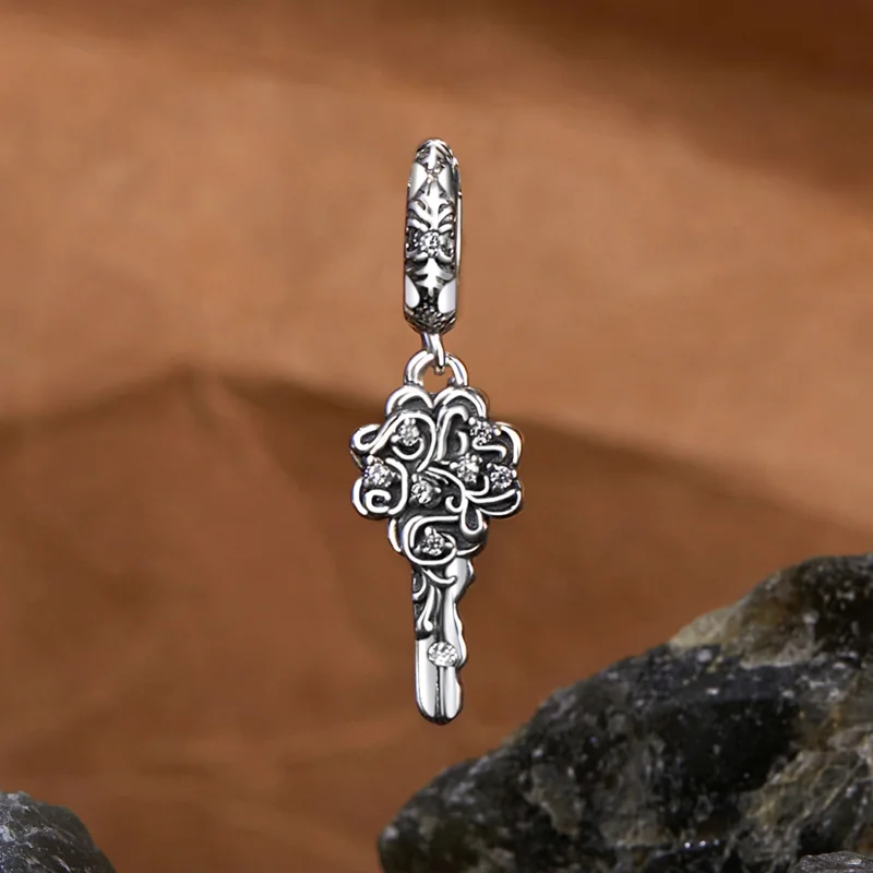 (Bild für) PANDORA Stil Lucky Key Anhänger - SCC2850 - Ansicht 2
