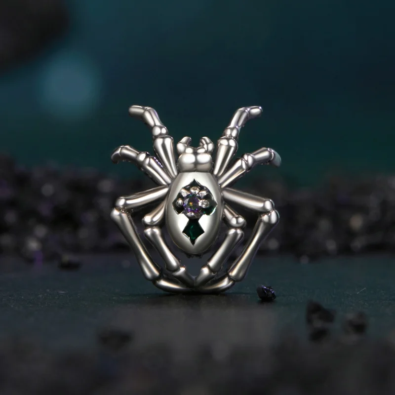 (Bild für) PANDORA Stil Mysteriöse Spinnenperlen - BSC1062 - Ansicht 2