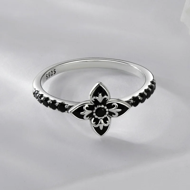 (Bild für) PANDORA Stil Nachtblume Ring - SCR1075 - Ansicht 4