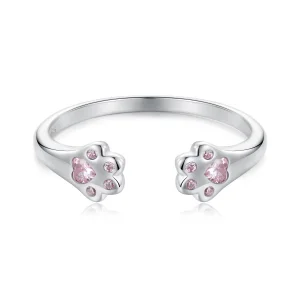 (Bild für) PANDORA Stil Niedliche Kralle Offener Ring - SCR1050-E