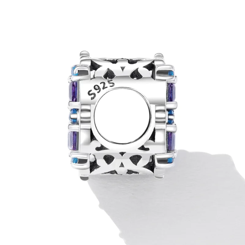 (Bild für) PANDORA Stil Retro-Muster Perlen - BSC618 - Ansicht 3