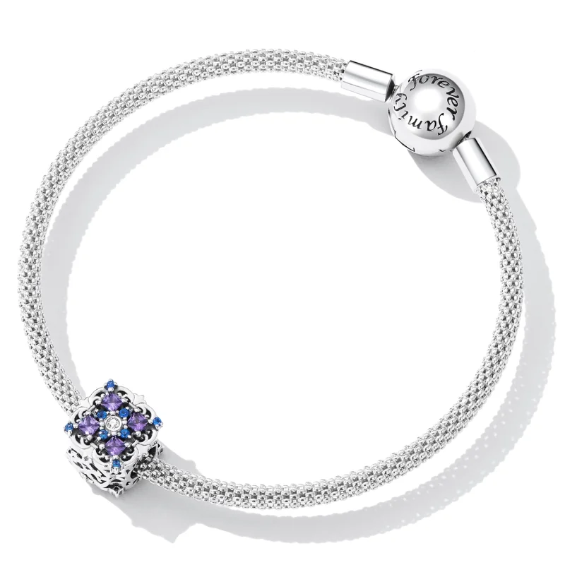 (Bild für) PANDORA Stil Retro-Muster Perlen - BSC618 - Ansicht 5