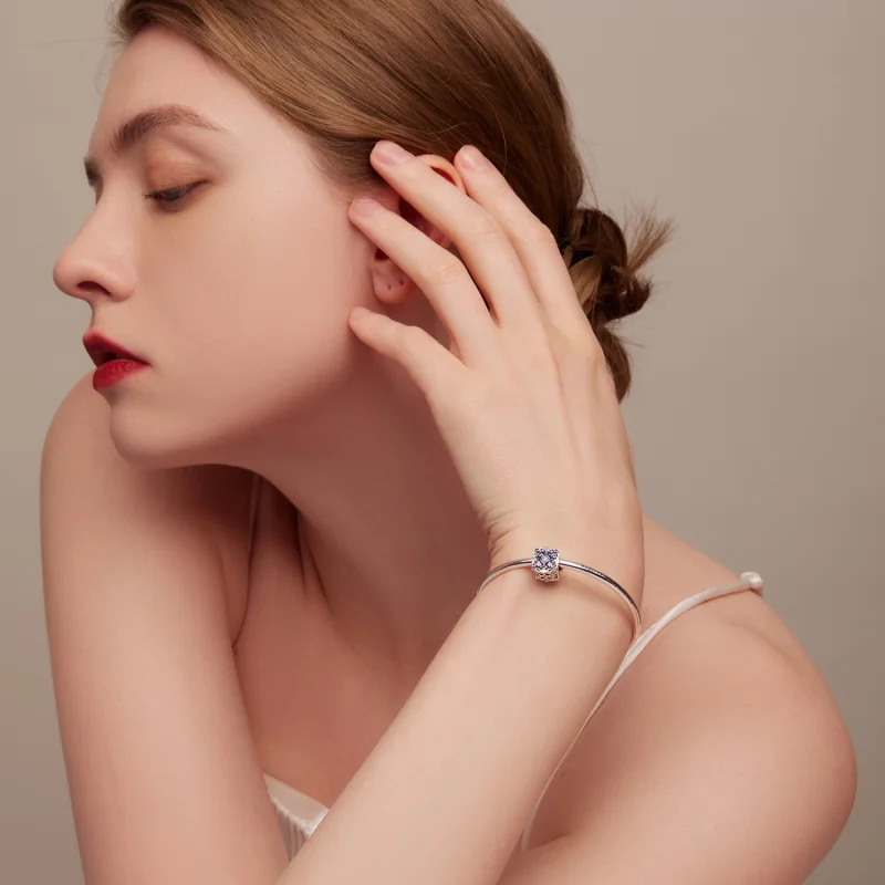(Bild für) PANDORA Stil Retro-Muster Perlen - BSC618 - Ansicht 7