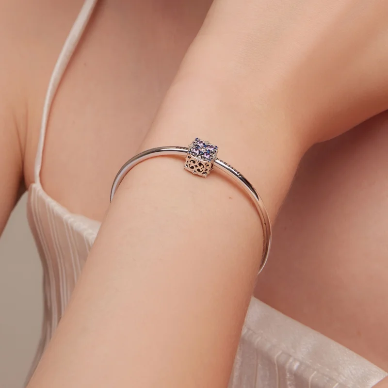 (Bild für) PANDORA Stil Retro-Muster Perlen - BSC618 - Ansicht 8