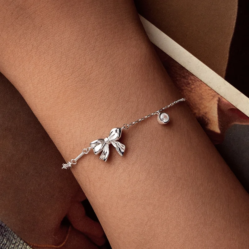 (Bild für) PANDORA Stil Schleifenarmband - BSB187 - Ansicht 3