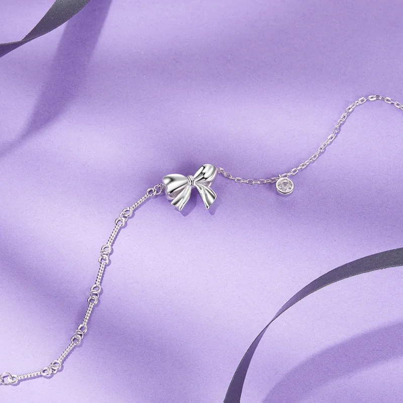 (Bild für) PANDORA Stil Schleifenarmband - BSB187 - Ansicht 4