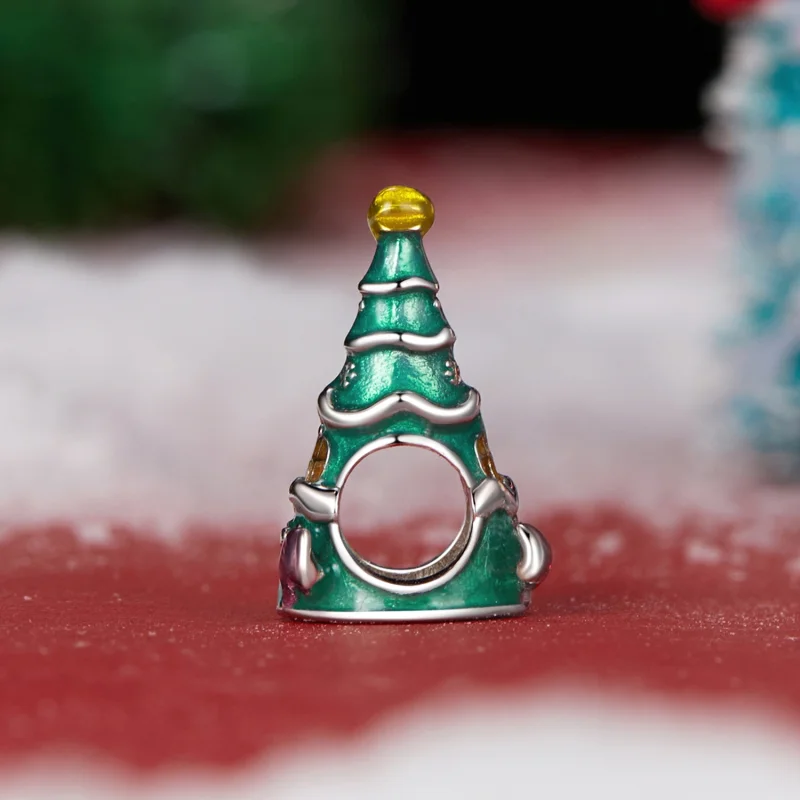 (Bild für) PANDORA Stil Weihnachtsbaumhaus Perlen - SCC2916 - Ansicht 3
