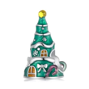 (Bild für) PANDORA Stil Weihnachtsbaumhaus Perlen - SCC2916