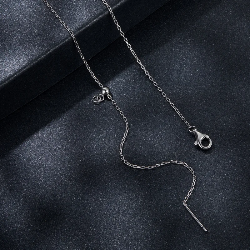 (Bild für) PANDORA Style 0,5 ct Moissanit Tropfen-Anhänger (mit einem Zertifikat) - MSN037 - Ansicht 4