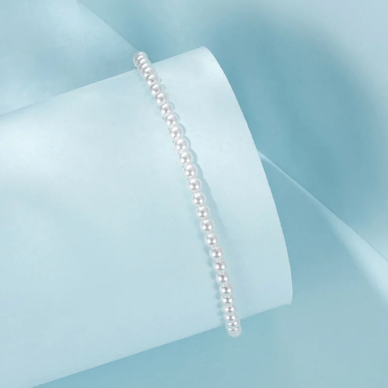 (Bild für) PANDORA Style Australische Weiße Perlenarmband - SCB280 - Ansicht 2