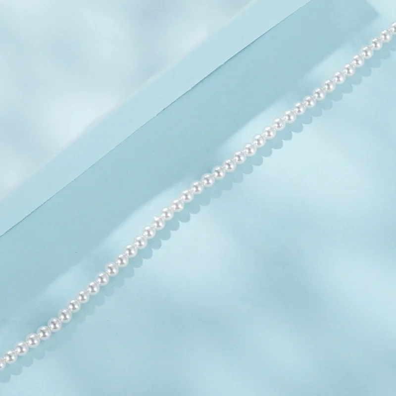 (Bild für) PANDORA Style Australische Weiße Perlenarmband - SCB280 - Ansicht 4